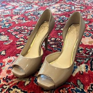 Jessica Simpson high heels nude colored size 9.5 women’s